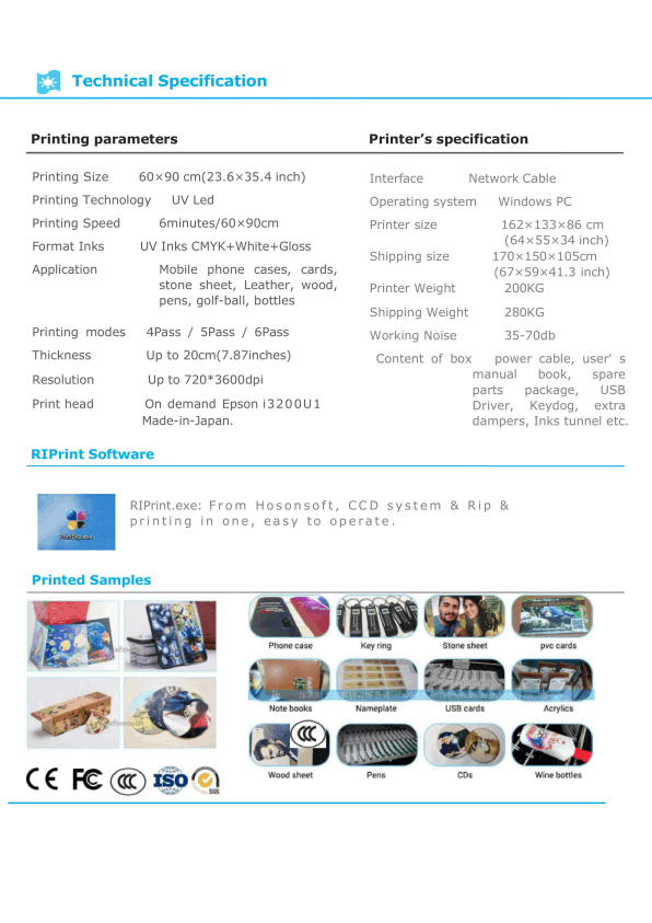 Specifications Page 2