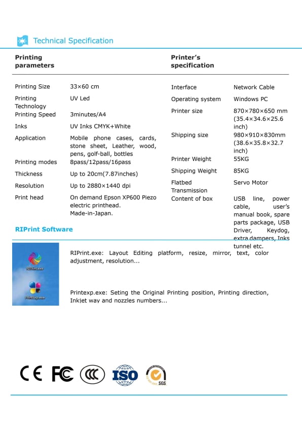 RF-ZZ1C Specification
