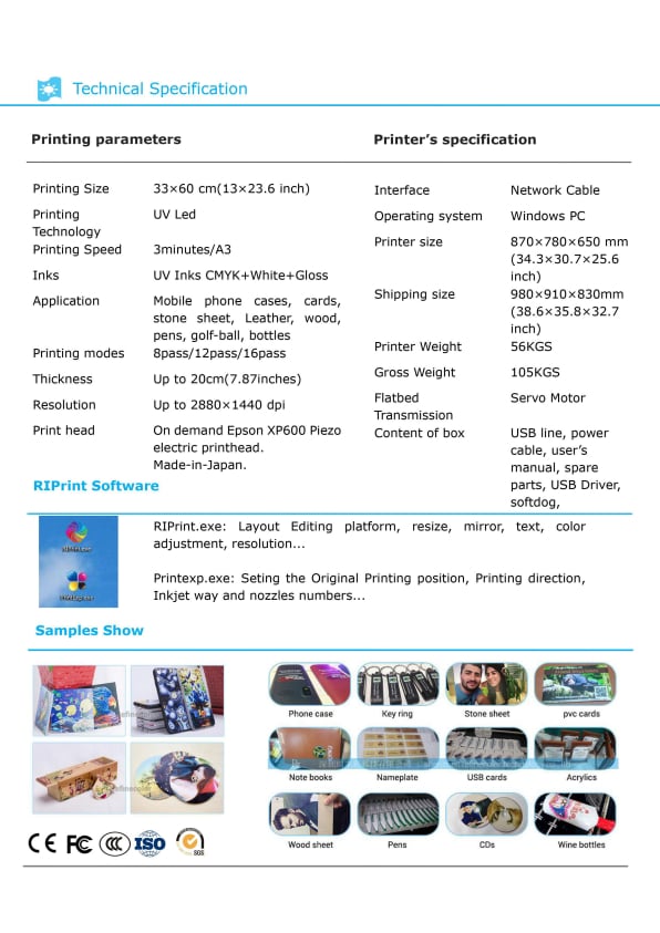 RF-ZZ2C Specification
